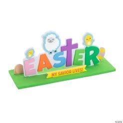 Hot Sale ???? 3D Easter Stand-Up with Cross Craft Kit - Makes 12 ????