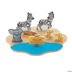 Coupon ???? 3D Floating African Safari VBS Craft Kit - Makes 12 ⭐