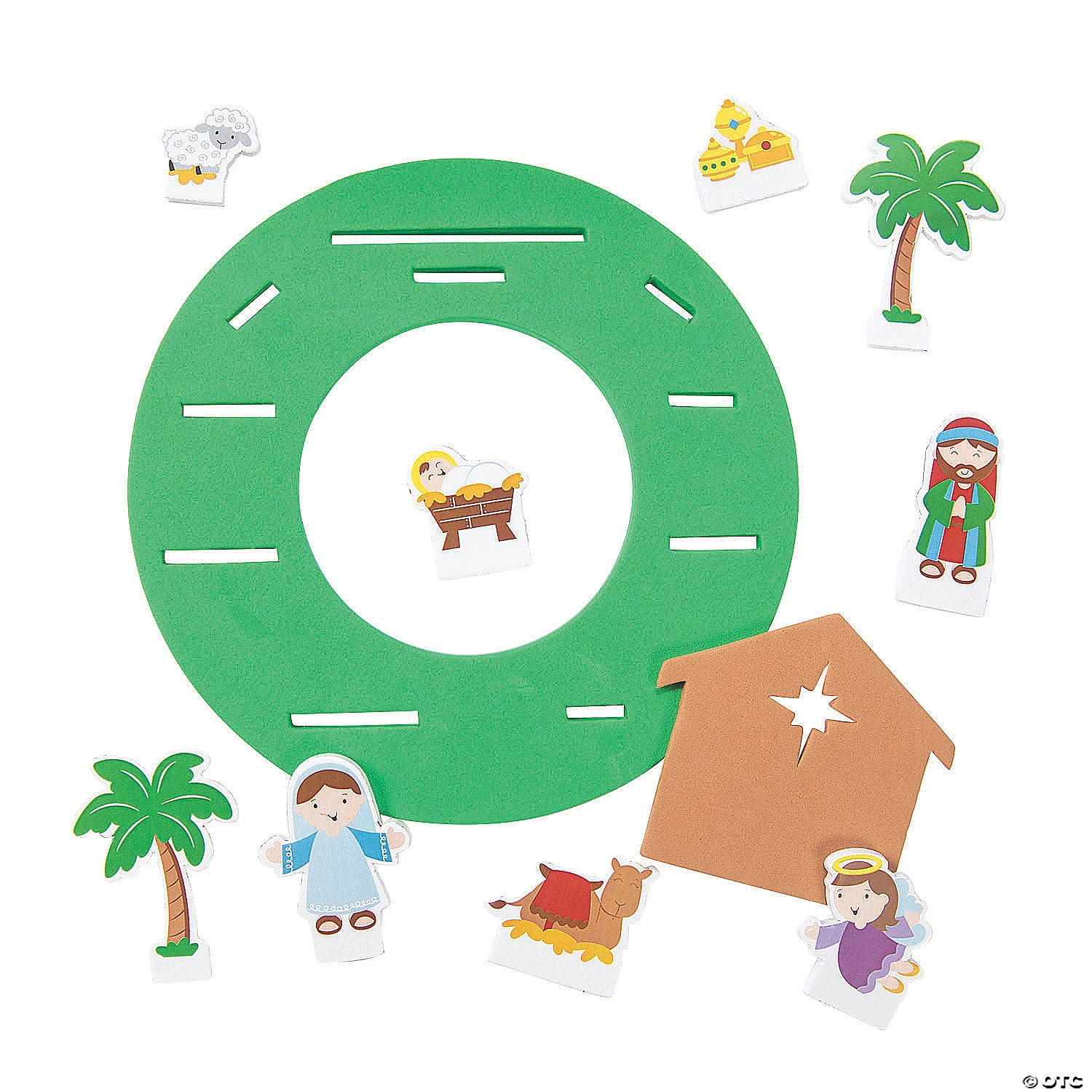 Coupon ⭐ 3D Journey to Bethlehem Stand-Up Craft Kit - Makes 12 ⌛ 2 Coupon ⭐ 3D Journey to Bethlehem Stand-Up Craft Kit - Makes 12 ⌛ - Image 2