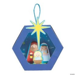 Top 10 ???? 3D Nativity ❄ Christmas Ornament Craft Kit - Makes 12 ✔️