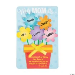 Promo ???? 3D Religious ???? Mother’s Day Flower Craft Kit - Makes 12 ????