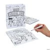 New ⌛ 7 1/2" x 9" Color Your Own Medium Southwest VBS Take Home Bags - 12 Pc. ????