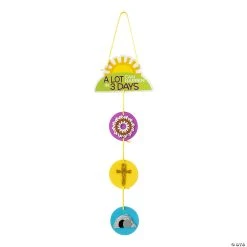 Budget ???? A Lot Can Happen in 3 Days Easter Mobile Craft Kit - Makes 12 ????