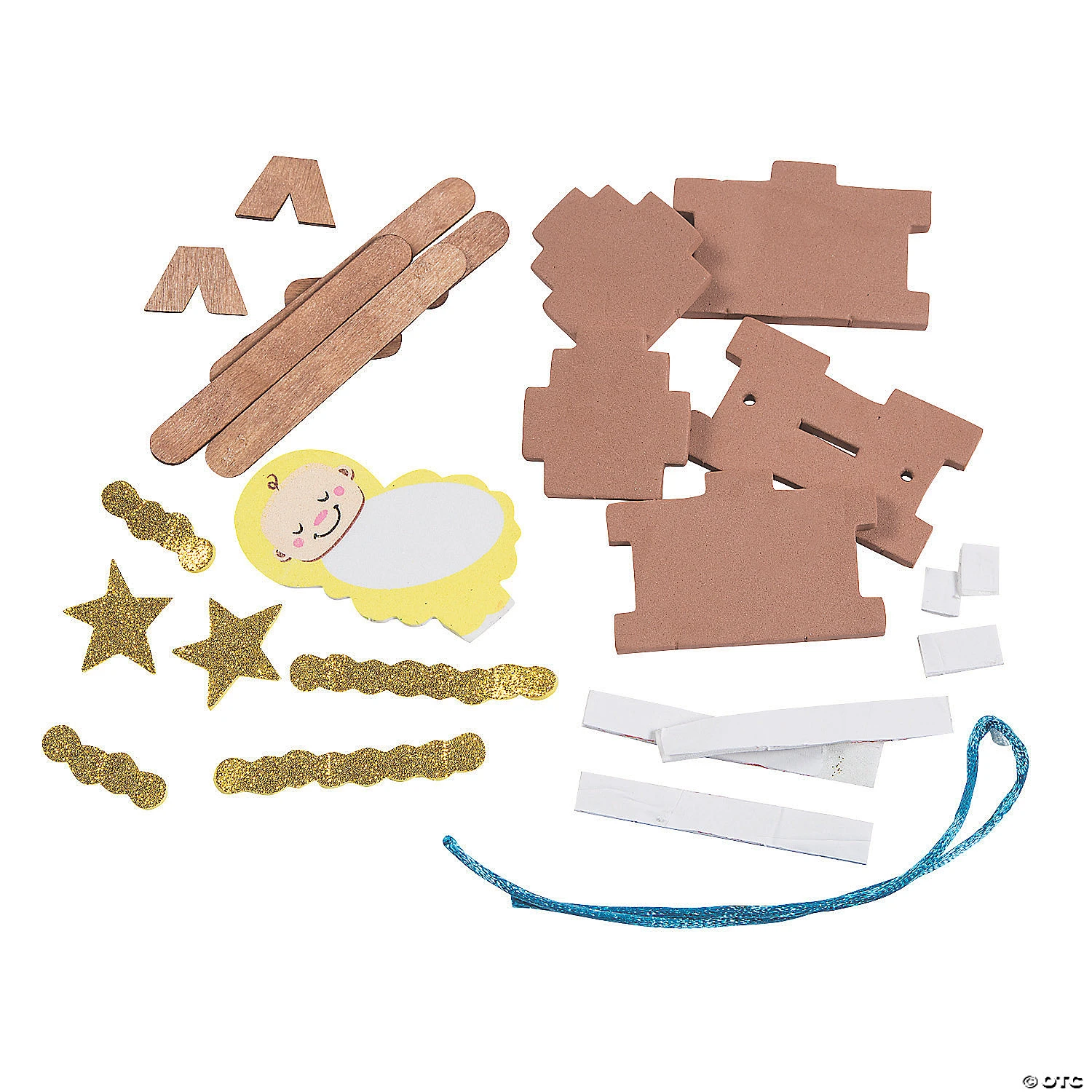 Budget ???? Baby Jesus 3D ❄ Christmas Ornament Craft Kit - Makes 12 ???? 2 Budget ???? Baby Jesus 3D ❄ Christmas Ornament Craft Kit - Makes 12 ???? - Image 2