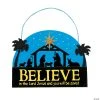 Deals ???? "Believe" Nativity Sign ???? Christmas Craft Kit- Makes 12 ????