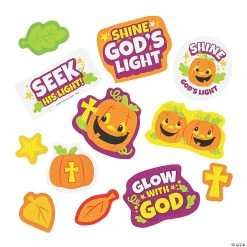 Promo ???? Bulk Christian Pumpkin Self-Adhesive Shapes - 72 Pc. ???? -US Toy Sales 2024 bulk christian pumpkin self adhesive shapes 72 pc 13949827 a02