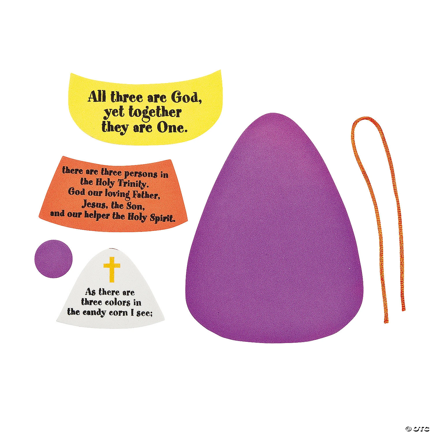 Wholesale ❤️ Candy Corn Trinity Craft Kit- Makes 12 ✨ 2 Wholesale ❤️ Candy Corn Trinity Craft Kit- Makes 12 ✨ - Image 2
