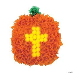 Coupon ???? Christian Pumpkin Crinkle Tissue Paper Craft Kit- Makes 12 ????