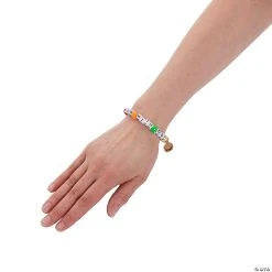 Discount ⭐ Christian Pumpkin Pony Bead Bracelet Craft Kit - Makes 12 ✔️ -US Toy Sales 2024 christian pumpkin pony bead bracelet craft kit makes 1213983004 a02