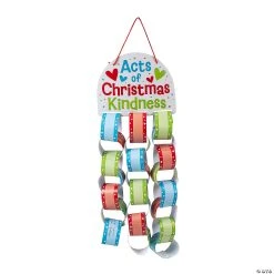 Promo ⭐ Christmas Kindness Chain Mobile Craft Kit - Makes 12 ????