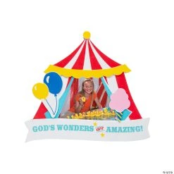 Best Sale ⭐ Church Carnival Picture Frame Magnet Craft Kit - Makes 12 ⌛