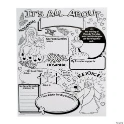 Cheap ???? Color Your Own! “All About” Holy Week Posters - 30 Pc. ????