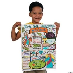 Cheap ???? Color Your Own! “All About” Holy Week Posters - 30 Pc. ???? -US Toy Sales 2024 color your own all about holy week posters 30 pc 48 9287 a02