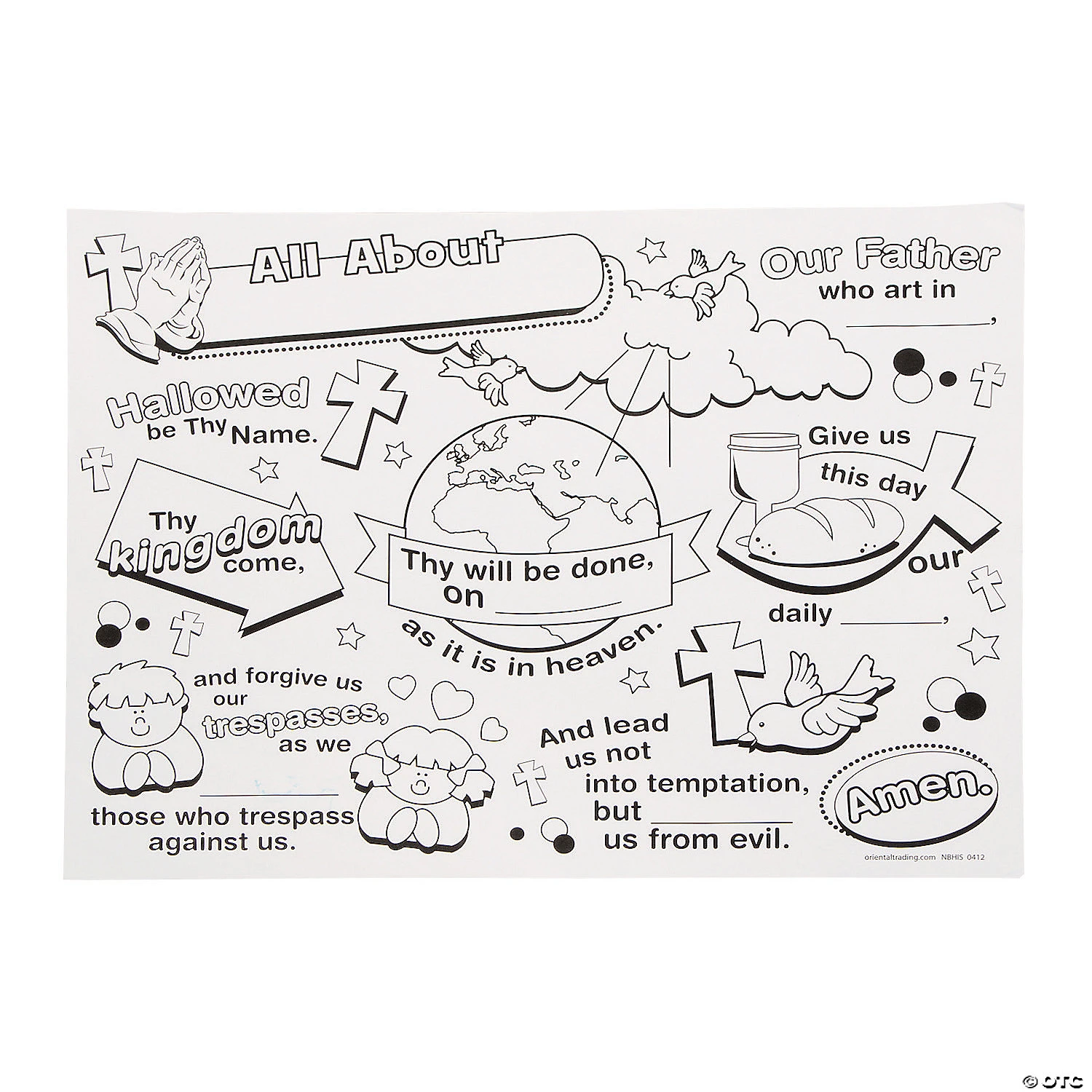 Best reviews of ???? Color Your Own All About the Lord’s Prayer Posters - 30 Pc. ???? 2 Best reviews of ???? Color Your Own All About the Lord’s Prayer Posters - 30 Pc. ???? - Image 2