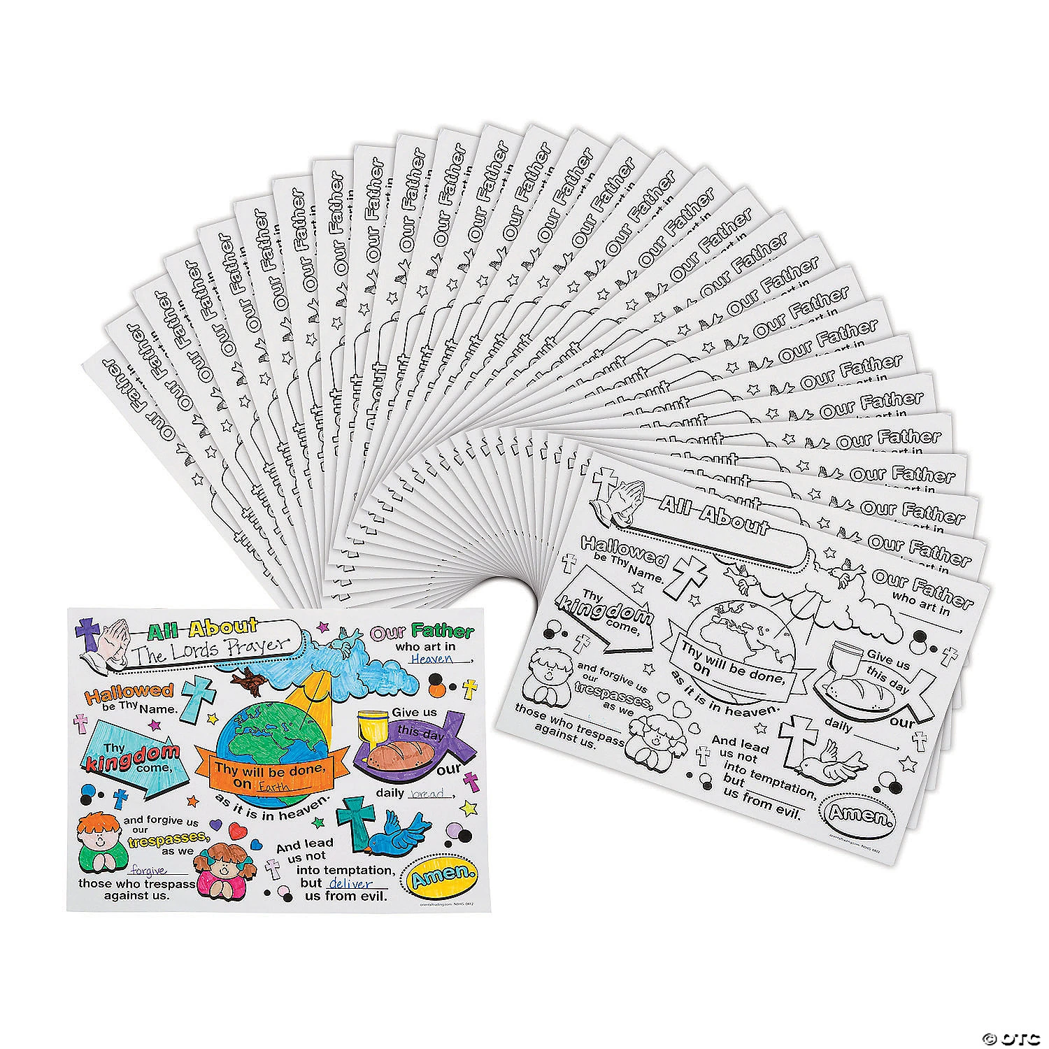 Best reviews of ???? Color Your Own All About the Lord’s Prayer Posters - 30 Pc. ???? 1 Best reviews of ???? Color Your Own All About the Lord’s Prayer Posters - 30 Pc. ????