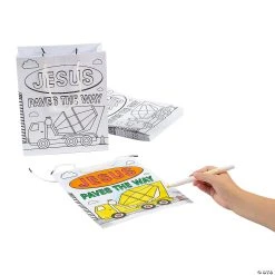 Top 10 ✨ Color Your Own Construction VBS Medium Take Home Bags - 12 Pc. ❤️