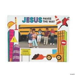 Top 10 ⌛ Color Your Own Construction VBS Picture Frame Magnet Craft Kit - Makes 12 ????