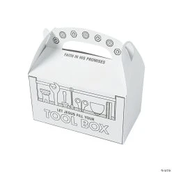 Buy ✔️ Color Your Own Construction VBS Treat Boxes - 12 Pc. ????