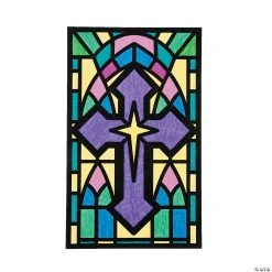 Coupon ⌛ Color Your Own Cross Fuzzy Pictures - 12 Pc. ????