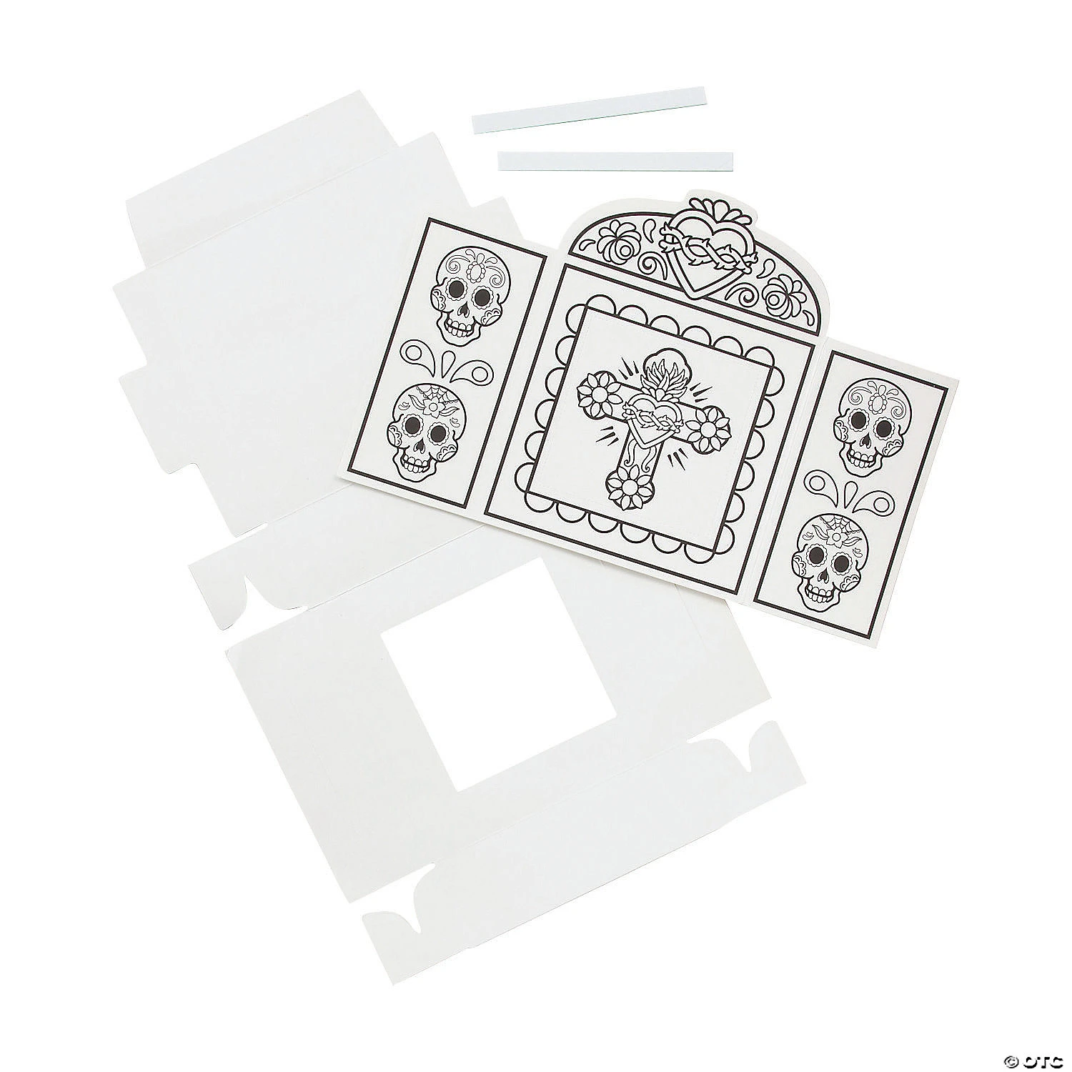 Deals ❤️ Color Your Own Day of the Dead Shrines - 6 Pc. ???? 3 Deals ❤️ Color Your Own Day of the Dead Shrines - 6 Pc. ???? - Image 3