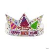 New ???? Color Your Own Faith Happy New Year Crowns - 12 Pc. ????