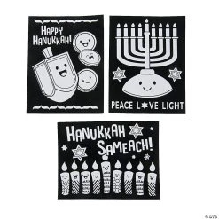 Discount ???? Color Your Own Fuzzy Hanukkah Posters - 24 Pc. ❤️