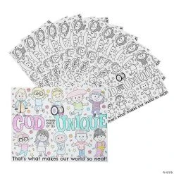 Deals ???? Color Your Own God Made Each of Us Unique Posters - 30 Pc. ????