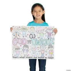 Deals ???? Color Your Own God Made Each of Us Unique Posters - 30 Pc. ???? -US Toy Sales 2024 color your own god made each of us unique posters 30 pc 13971037 a02