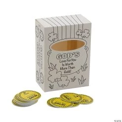 Promo ???? Color Your Own God’s Love is Greater Than Gold Boxes - 12 Pc. ????