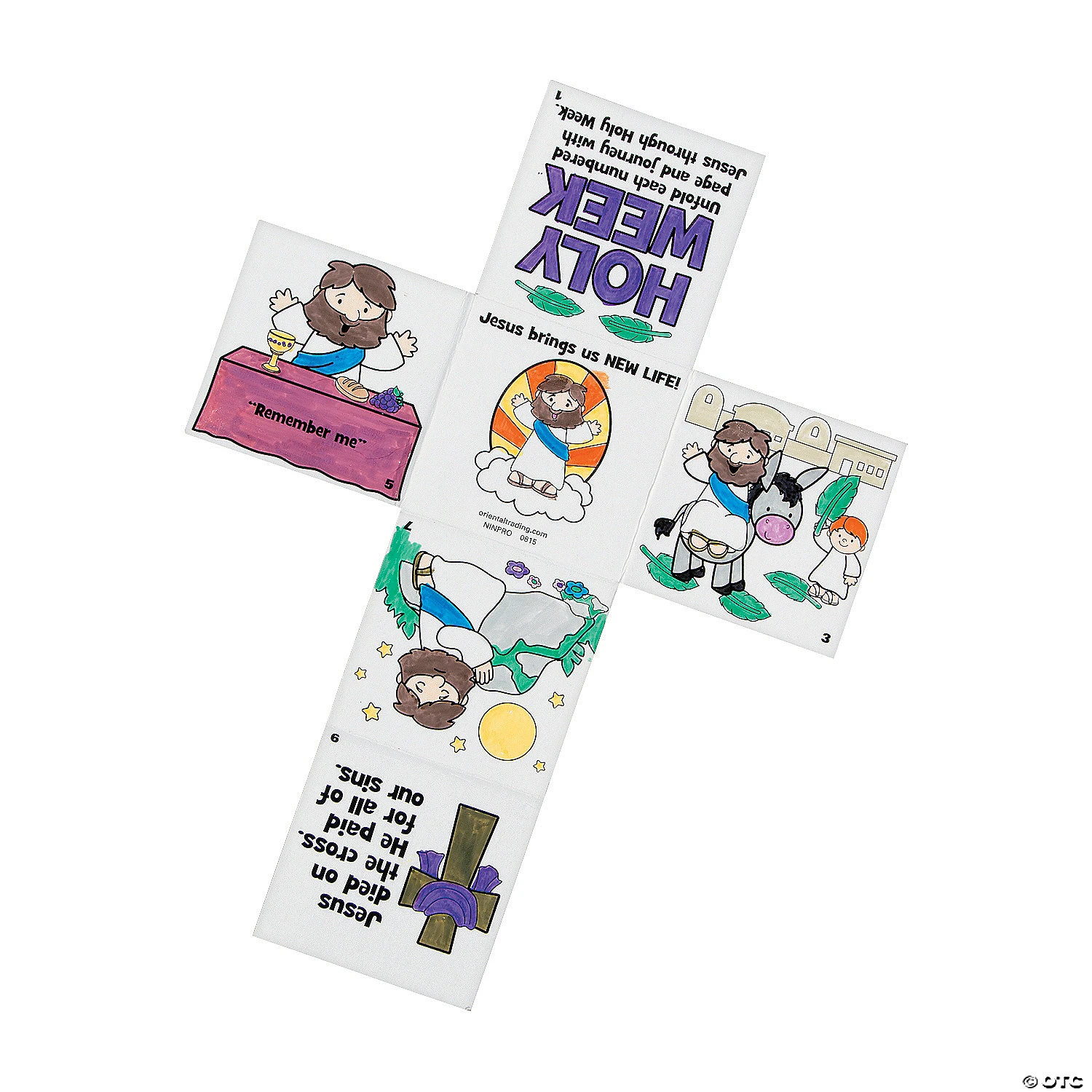 Coupon ???? Color Your Own Holy Week Story Crosses - 12 Pc. ⌛ 2 Coupon ???? Color Your Own Holy Week Story Crosses - 12 Pc. ⌛ - Image 2