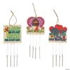 Wholesale ???? Color Your Own Jesus Loves You Wind Chimes - 12 Pc. ????
