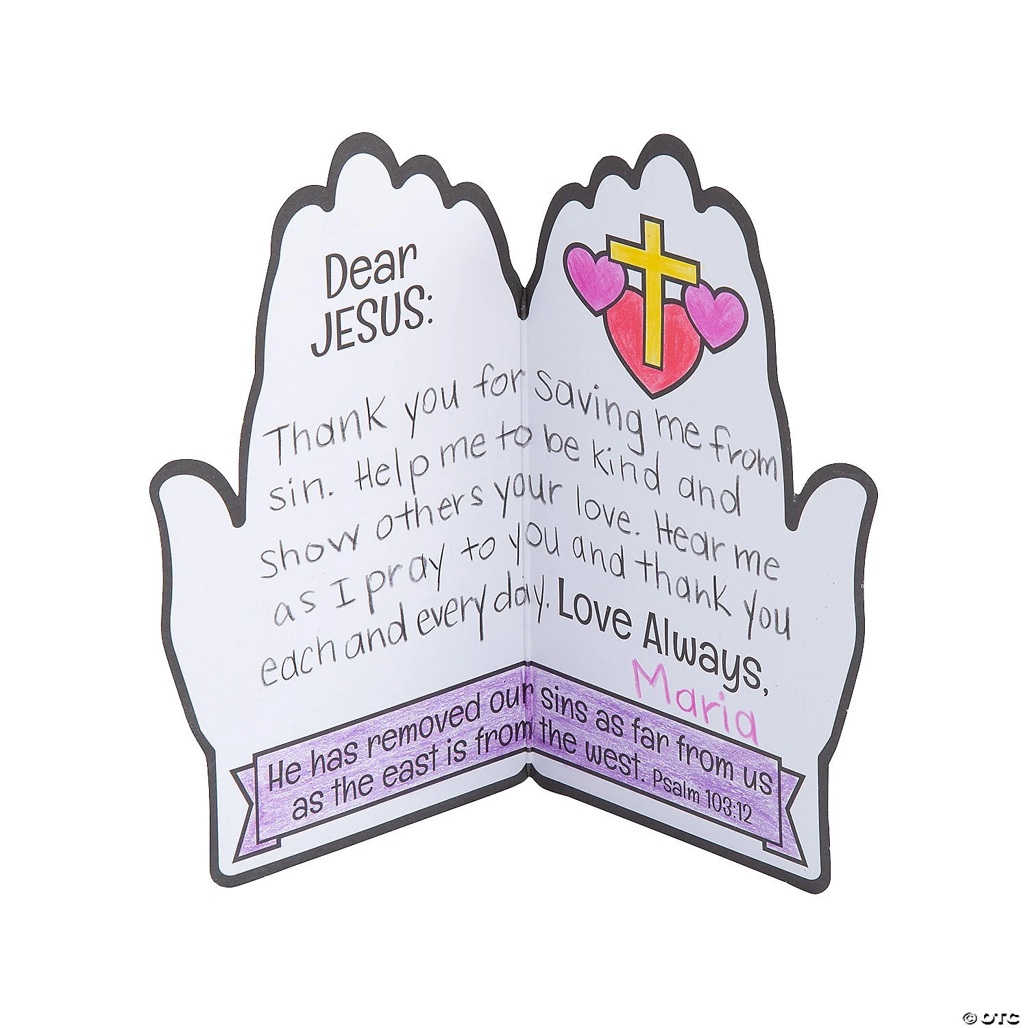 Brand new ???? Color Your Own Lent Praying Hands - Makes 12 ???? 3 Brand new ???? Color Your Own Lent Praying Hands - Makes 12 ???? - Image 3
