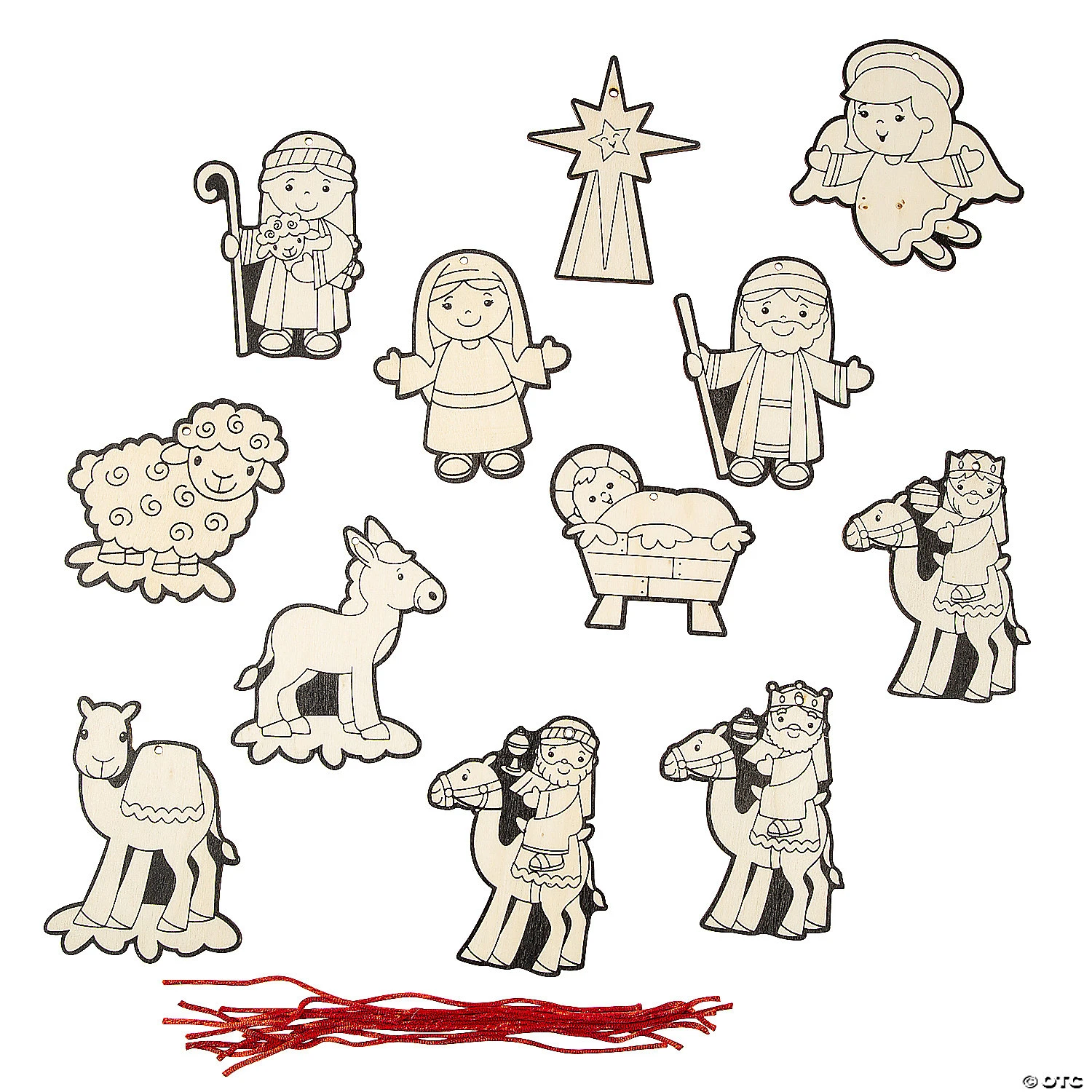 Best deal ???? Color Your Own Nativity Character ???? Christmas Ornaments - 12 Pc. ???? 1 Best deal ???? Color Your Own Nativity Character ???? Christmas Ornaments - 12 Pc. ????