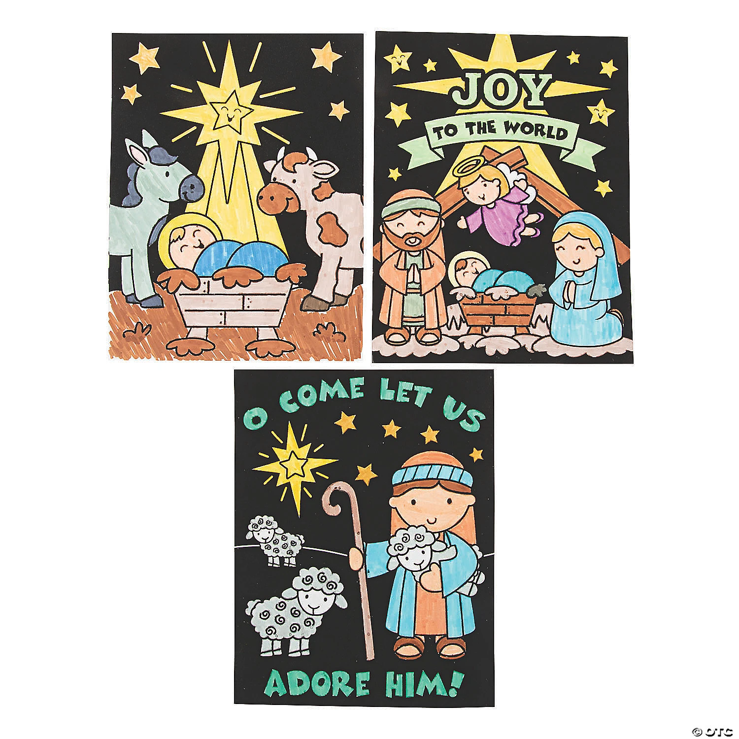 Best Sale ???? Color Your Own Nativity Fuzzy Posters - 48 Pc. ???? 2 Best Sale ???? Color Your Own Nativity Fuzzy Posters - 48 Pc. ???? - Image 2
