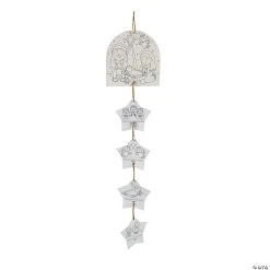 New ???? Color Your Own Nativity Story Mobile Craft Kit - Makes 12 ????