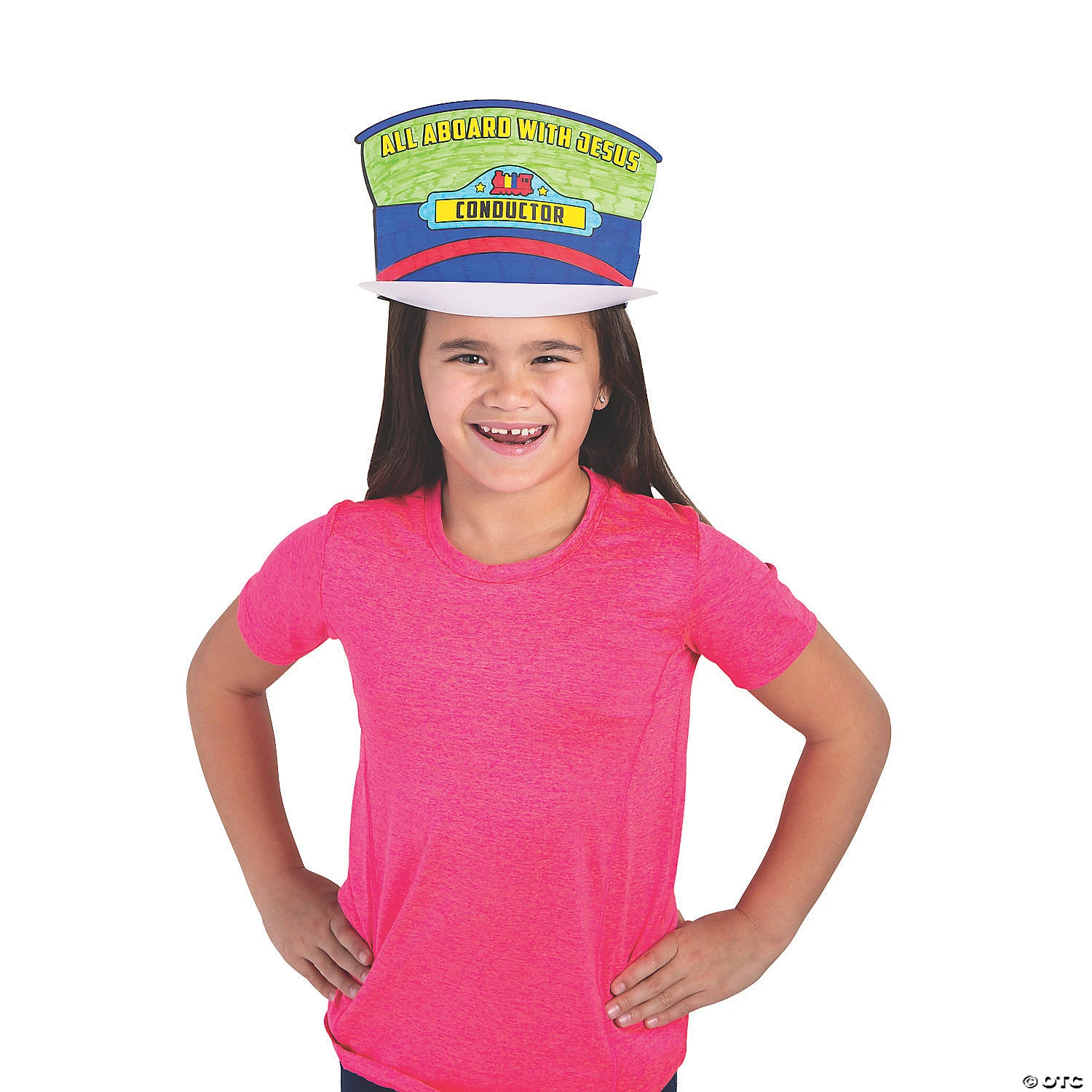 New ⌛ Color Your Own Railroad VBS Conductor Hats - 12 Pc. ???? 1 New ⌛ Color Your Own Railroad VBS Conductor Hats - 12 Pc. ????