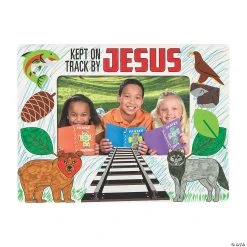 Coupon ⭐ Color Your Own Railroad VBS Picture Frame Magnets - 12 Pc. ????