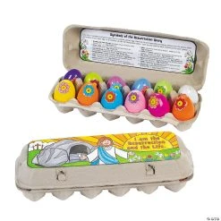 Hot Sale ???? Color Your Own Religious Easter Resurrection Story Egg Set ????