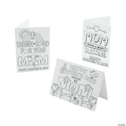 Coupon ???? Color Your Own Religious ???? Mother’s Day Cards – 12 Pc. ⭐