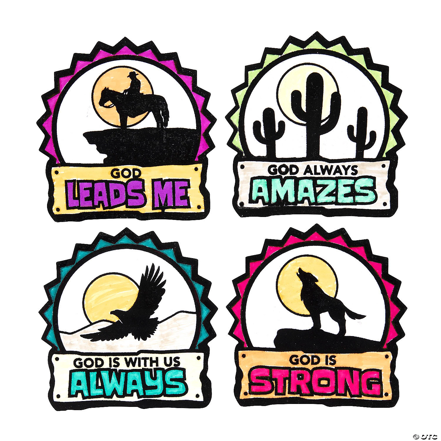 Budget ???? Color Your Own Southwest VBS Fuzzy Magnets - 12 Pc. ???? 2 Budget ???? Color Your Own Southwest VBS Fuzzy Magnets - 12 Pc. ???? - Image 2