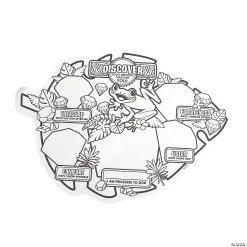 Outlet ???? Color Your Own Treasure Hunt VBS Posters - 30 Pc. ????