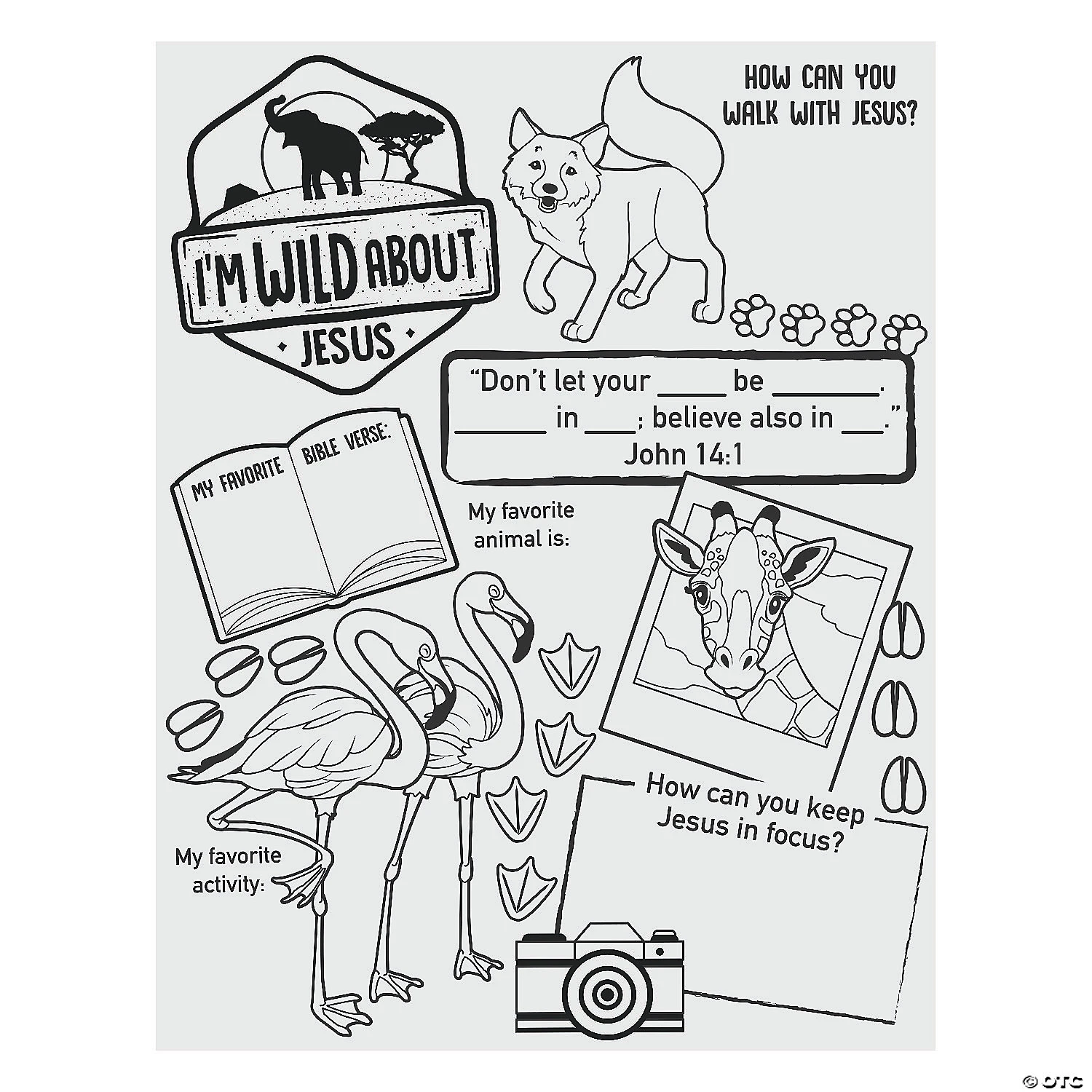 Brand new ???? Color Your Own Wild Encounters VBS Posters - 30 Pc. ???? 1 Brand new ???? Color Your Own Wild Encounters VBS Posters - 30 Pc. ????
