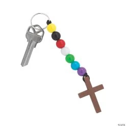 Best Sale ???? Colors of Faith Cross Keychain Craft Kit - Makes 12 ????