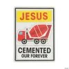 Brand new ❤️ Construction VBS Jesus Cemented Our Forever Magnet Craft Kit - Makes 12 ????