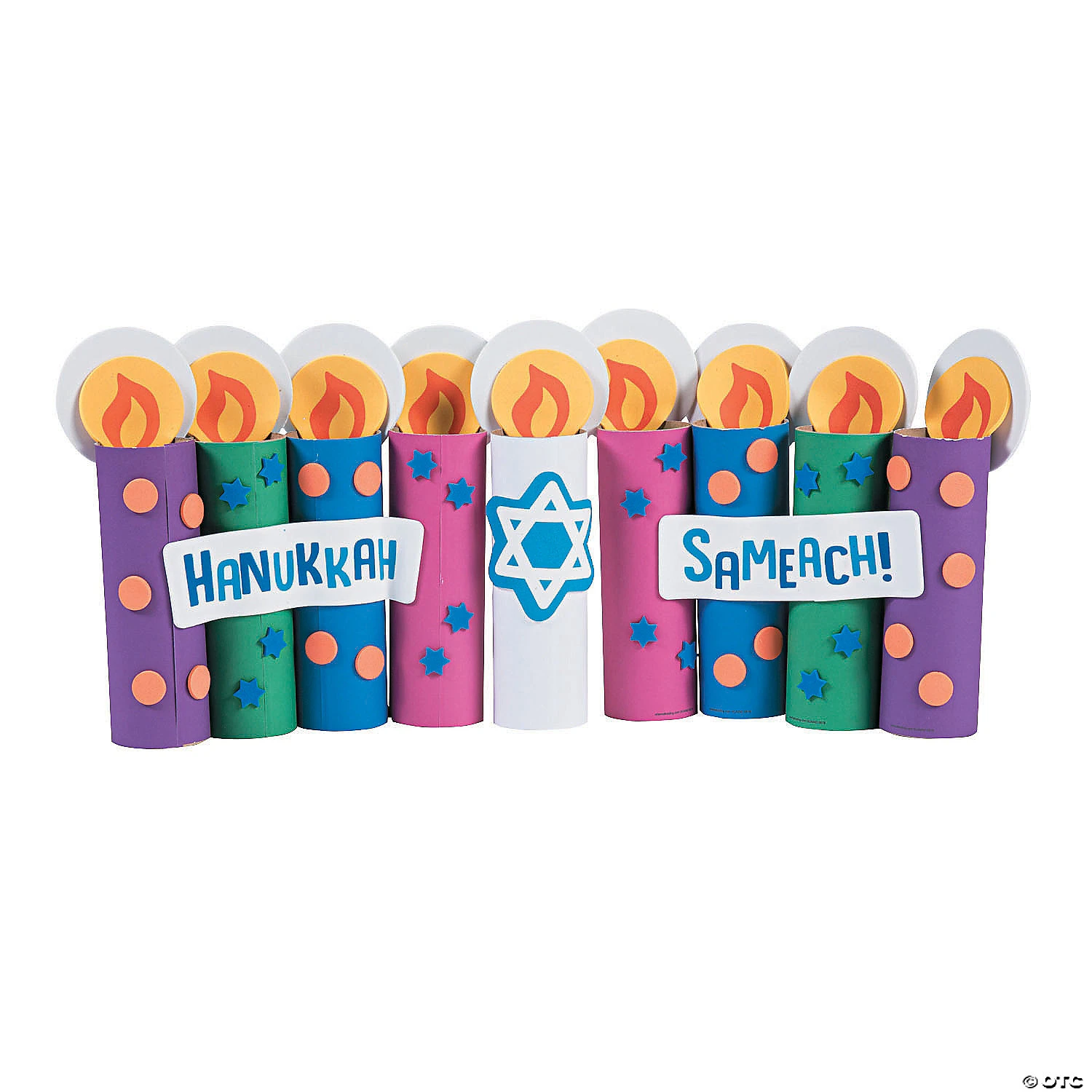 Wholesale ???? Craft Roll Hanukkah Candle Craft Kit ???? 1 Wholesale ???? Craft Roll Hanukkah Candle Craft Kit ????
