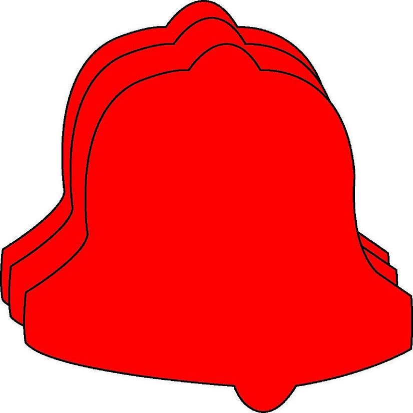 Budget ⌛ Creative Shapes Etc. - Small Single Color Creative Foam Craft Cut-outs - Holiday Bell ⌛ 1 Budget ⌛ Creative Shapes Etc. - Small Single Color Creative Foam Craft Cut-outs - Holiday Bell ⌛