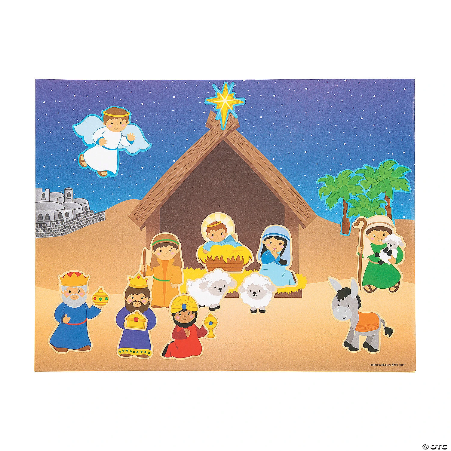 Cheapest ???? Design Your Own Nativity Sticker Scenes - 12 Pc. ???? 1 Cheapest ???? Design Your Own Nativity Sticker Scenes - 12 Pc. ????