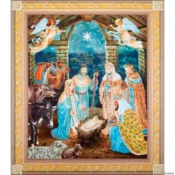 Best reviews of ???? Diamond Dotz Diamond Embroidery Facet Art Kit 37.25"X43.25"-Nativity Scene ????
