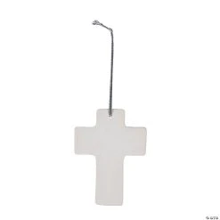 Top 10 ???? DIY Ceramic Cross Ornaments - 12 Pc. ❤️