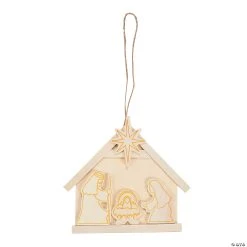 Outlet ???? DIY Nativity ???? Christmas Ornaments - Makes 12 ????